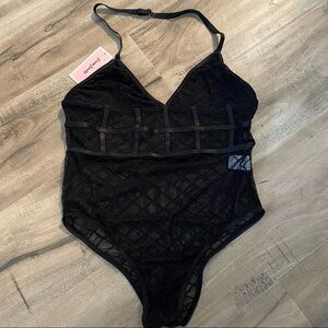 Dream Bandits Australia Mesh sexy bodysuit Halter